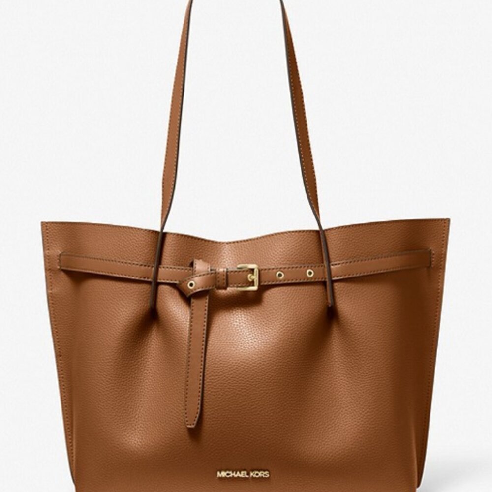 Michael Kors Emilia large leather tote